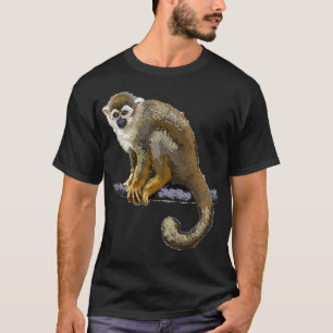 Eichhörnchen Affe 1221 T-Shirt