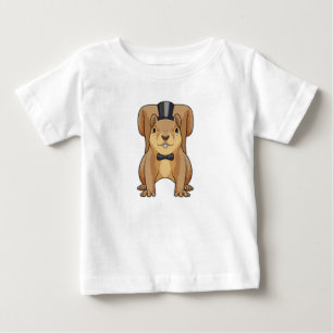 Eichhörnchen als Bräutigam mit Anzug Baby T-shirt