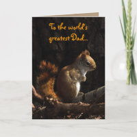 Eichhörnchen am Tag der Sonnenlicht-Väter