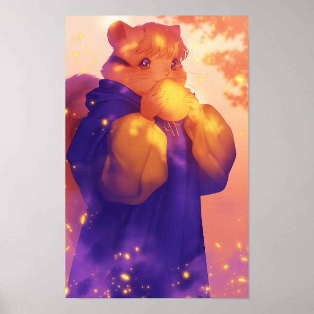Eichhörnchen Anthro Poster (Vorne)