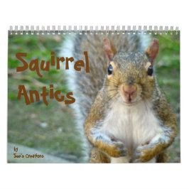 Eichhörnchen Antik Kalender
