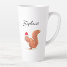 Eichhörnchen Aquarelltier Weihnachten