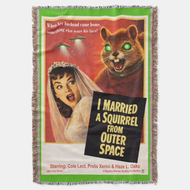 Eichhörnchen aus dem Weltraum-Parodie Decke (Vorderseite Vertikal)