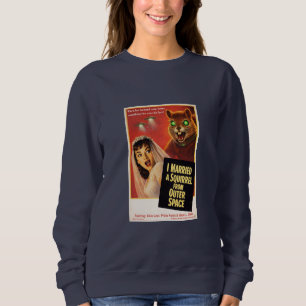 Eichhörnchen aus dem Weltraum-Parodie Sweatshirt