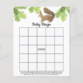 Eichhörnchen - Baby Dusche Bingame