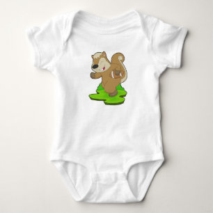 Eichhörnchen Baby Strampler