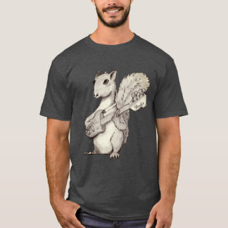 Eichhörnchen Bass T-Shirt