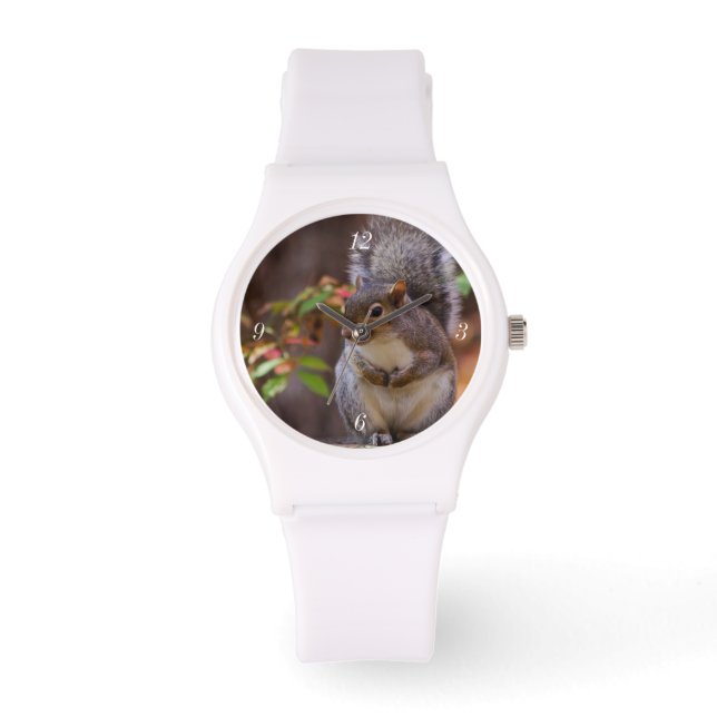 Eichhörnchen beginnt geduldig armbanduhr (Vorderseite)