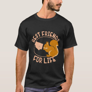 Eichhörnchen Bester Freund für lebenslanges Schläf T-Shirt