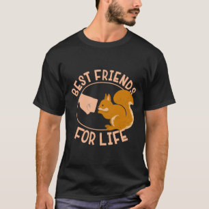 Eichhörnchen Bester Freund für lebenslanges Schläf T-Shirt