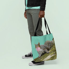 Eichhörnchen bläst Bubblegum Blase Animal Foto