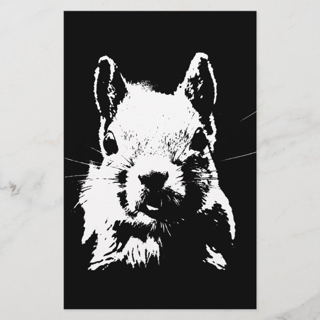 Eichhörnchen Briefpapier (Vorderseite)