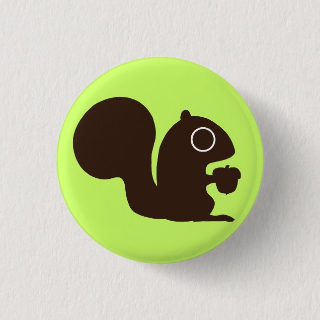 Eichhörnchen Button (Vorderseite)