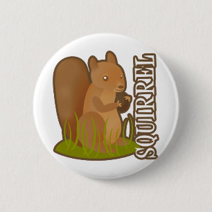 Eichhörnchen Button