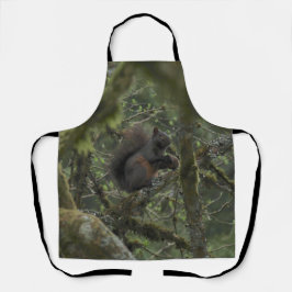 Eichhörnchen-Camouflage Schürze
