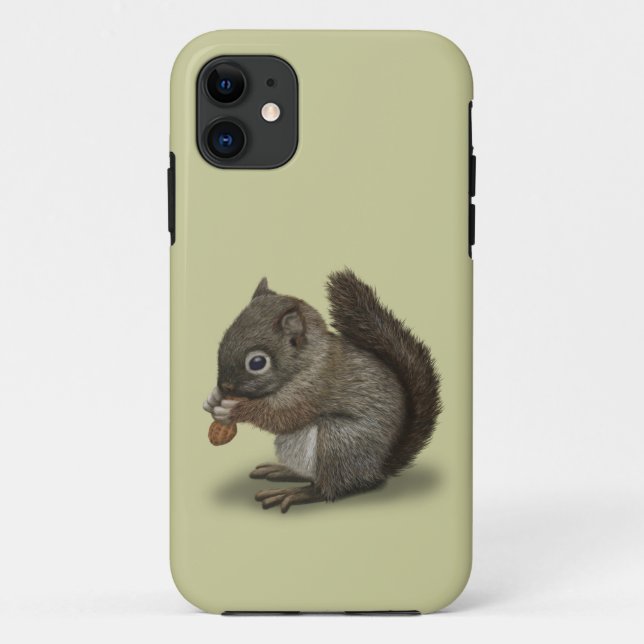 Eichhörnchen Case-Mate iPhone Hülle (Rückseite)