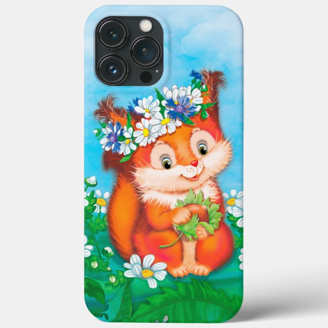 Eichhörnchen Case-Mate iPhone Hülle (Rückseite)