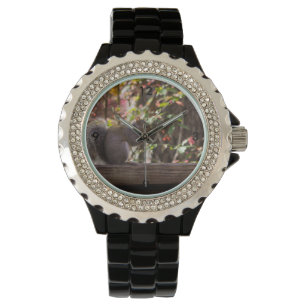 Eichhörnchen Chow Time Armbanduhr