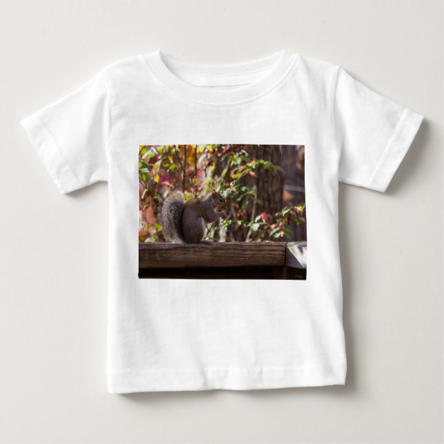 Eichhörnchen Chow Time Baby T-shirt (Vorderseite)