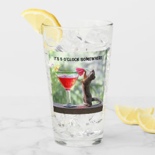 Eichhörnchen Cocktailglas Glas