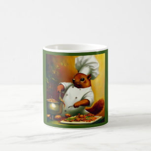 Eichhörnchen Cooking Stir Fry Kaffeetasse