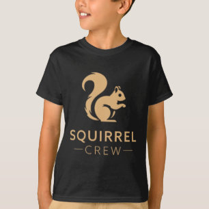 Eichhörnchen-Crew Kletternd Ck Natur Fan Lustig Wo T-Shirt