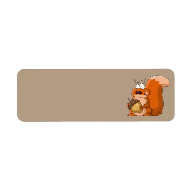 Eichhörnchen, die Eichhörnchenadressen tragen (Vorne)