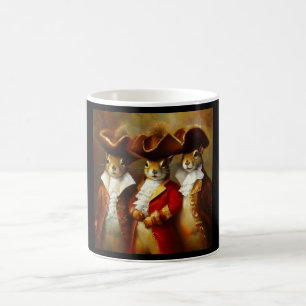 Eichhörnchen Drei Musketeers Kaffeetasse