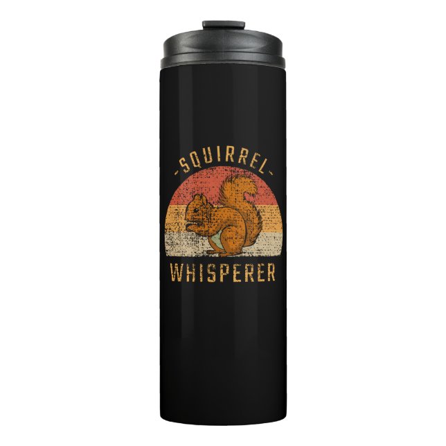 Eichhörnchen - Eichhörnchen-Flüsterer Thermosbecher (Vorderseite)