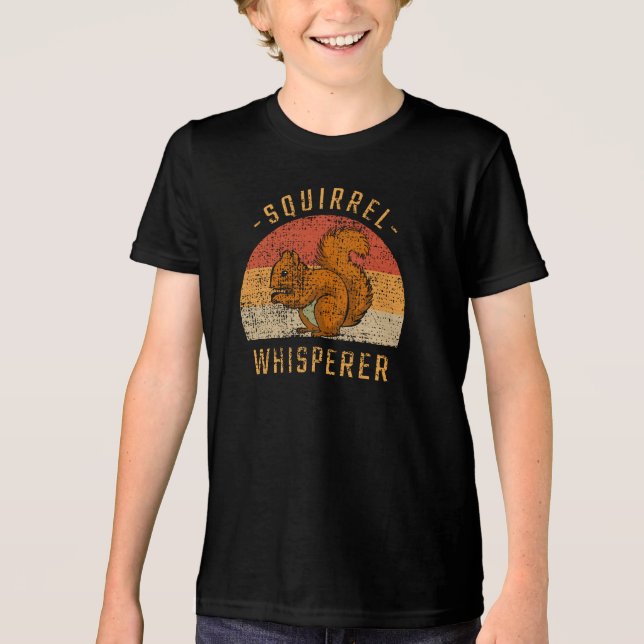 Eichhörnchen - Eichhörnchen Whispere Tri-Blend Shirt (Vorderseite)