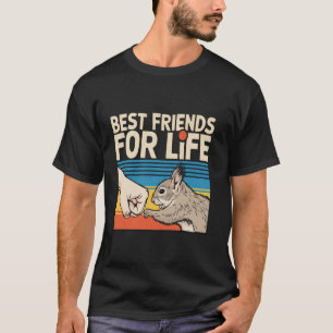 Eichhörnchen Faustschlag Bester Freund Fürs Leben T-Shirt