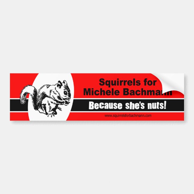 Eichhörnchen für Bachmann Autoaufkleber (Vorne)