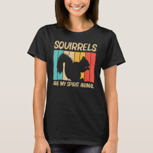 Eichhörnchen Für Männer Frauen Eichhörnchen Streif T-Shirt