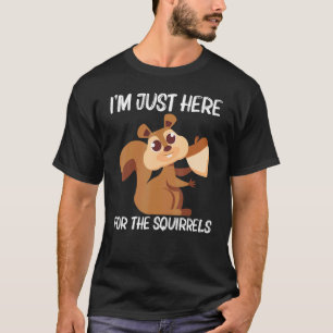 Eichhörnchen für Männer Frauen Nagetier Wald Tier  T-Shirt