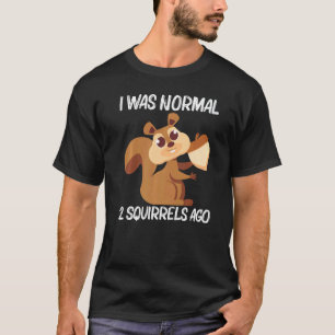 Eichhörnchen Für Männer Frauen Nagetier Wald Tier  T-Shirt