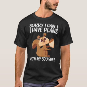 Eichhörnchen für Männer Frauen Waldregen 1 T-Shirt