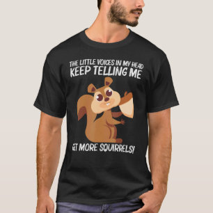 Eichhörnchen für Männer Frauen Waldregen 1 T-Shirt