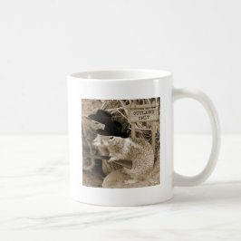 Eichhörnchen-Geächtete im alten Westen Tasse