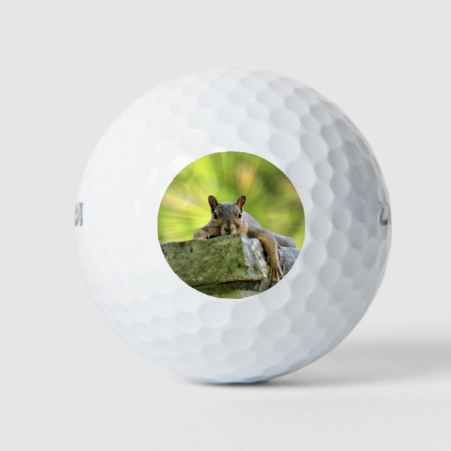 Eichhörnchen Golfball (Vorderseite)
