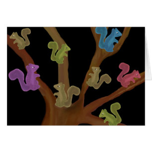 Eichhörnchen-Hafen-Karten