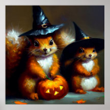 Eichhörnchen Halloween