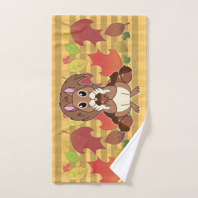Eichhörnchen - handtuch (Handtuch)