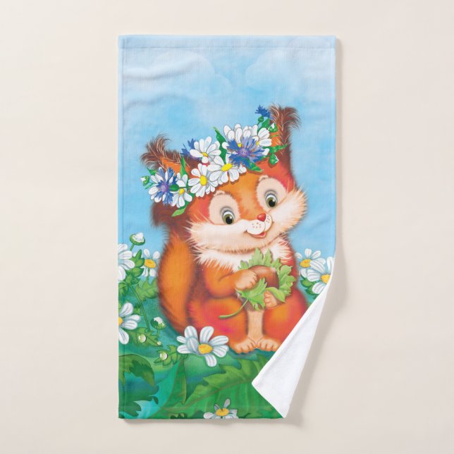 Eichhörnchen Handtuch (Handtuch)