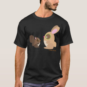 Eichhörnchen+Häschen T-Shirt