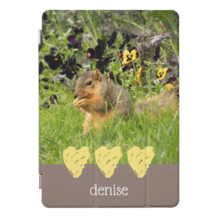 Eichhörnchen & Herz Personalisiert iPad Smart Cove iPad Pro Cover