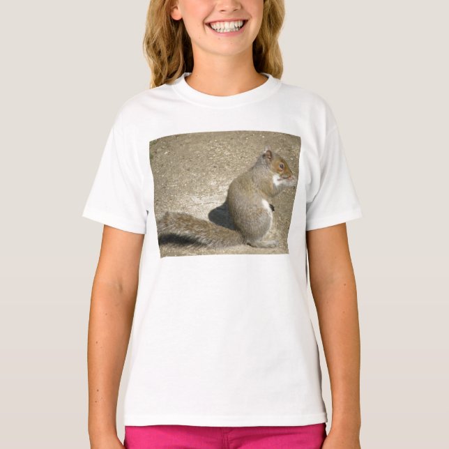 Eichhörnchen Hungry Horatio Kinder T Shirt (Vorderseite)
