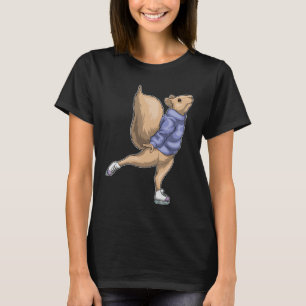 Eichhörnchen Ice Skaten Ice Skate T-Shirt