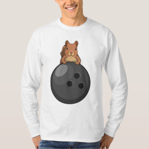 Eichhörnchen im Bowling mit Bowlingball T-Shirt