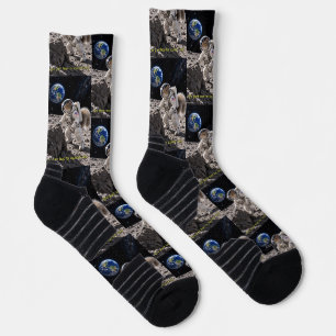 Eichhörnchen im Weltraum Socken