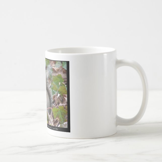 Eichhörnchen in der Ivy - Liebe Geschenke & Beklei Tasse (Rechts)
